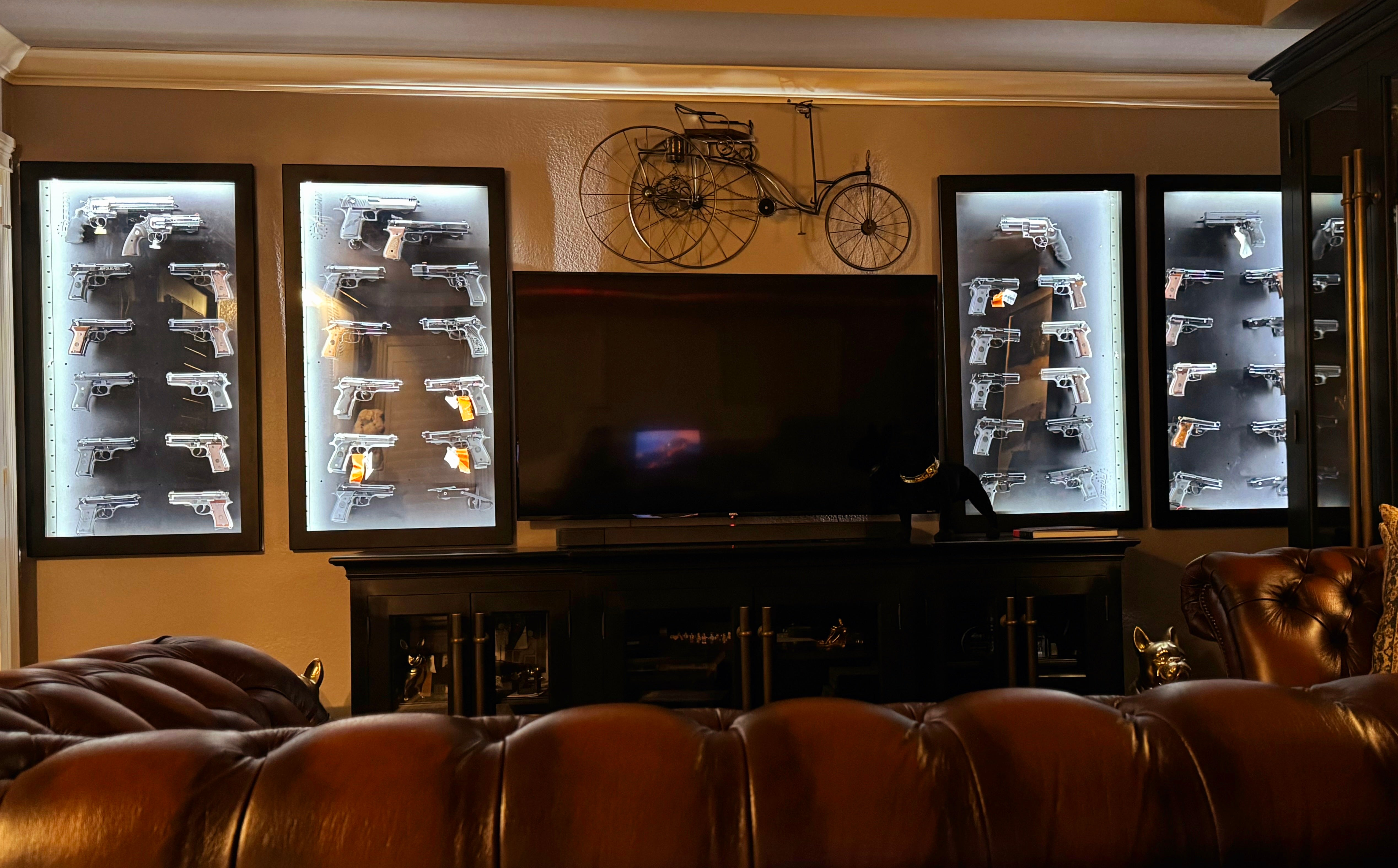 FULL VIEW VERTICAL DESIGN CABINET